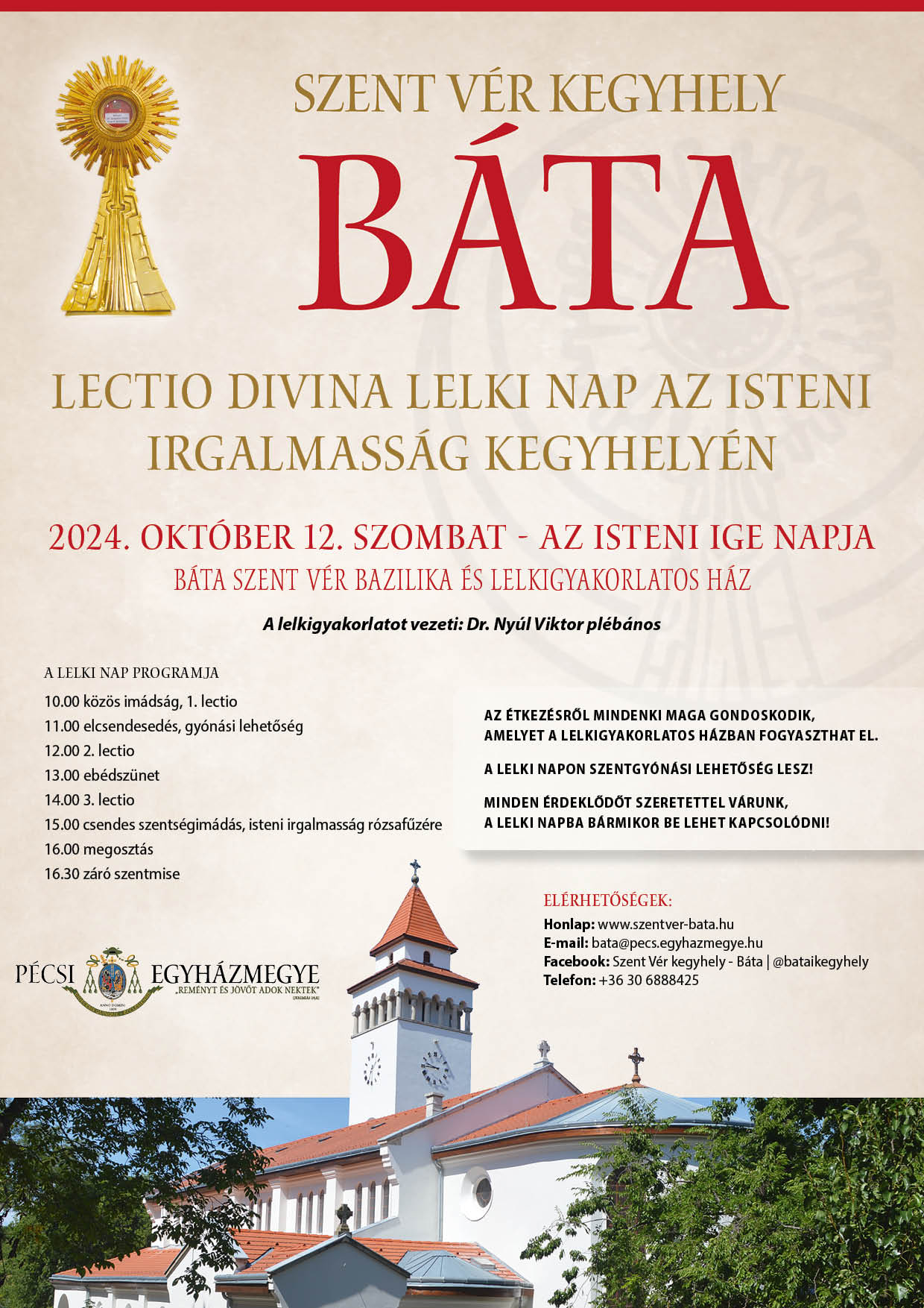 lectio divina plakat 2024 oktober 12