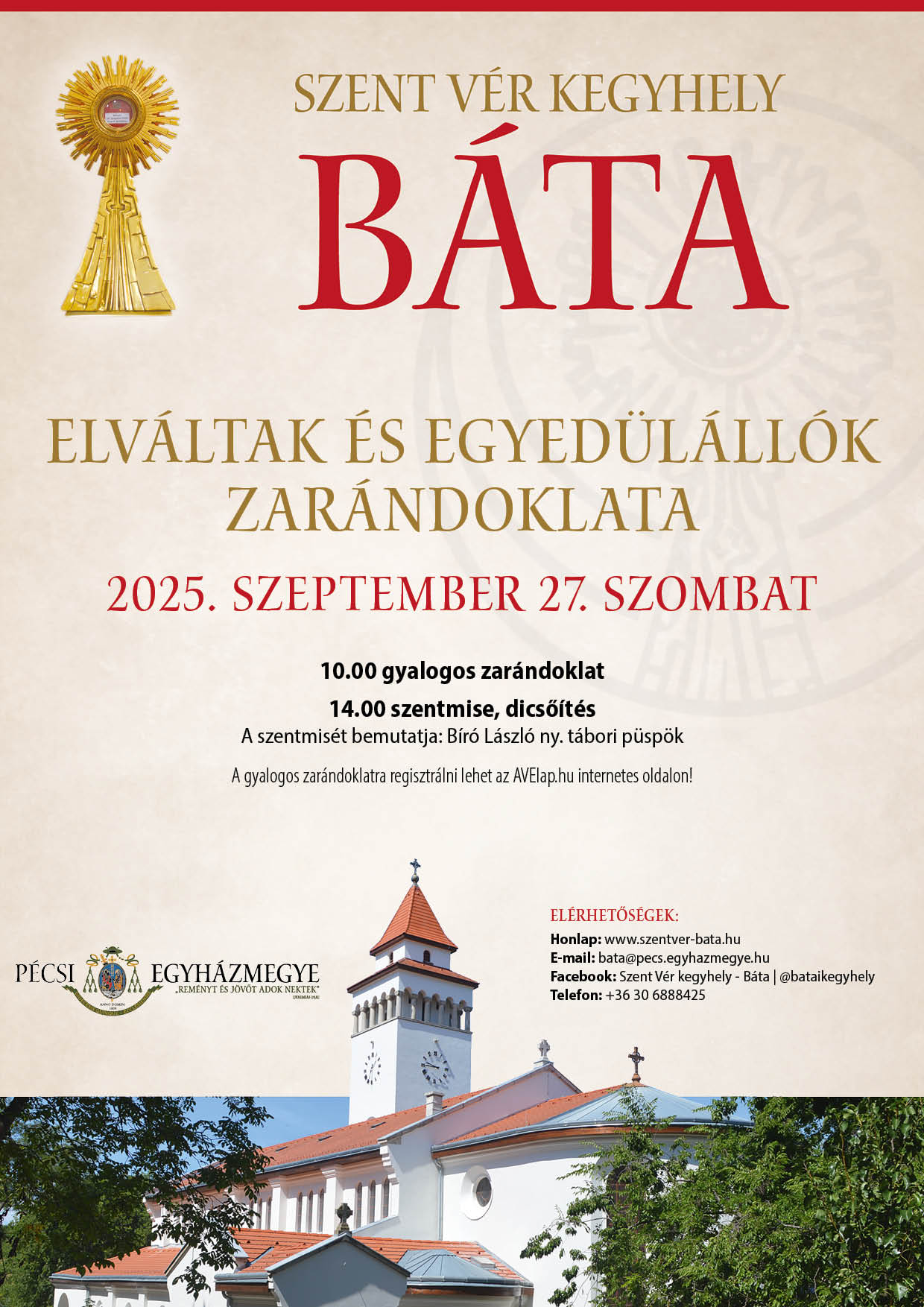 elvaltak es egyedulallok zarandoklata 2025 szept