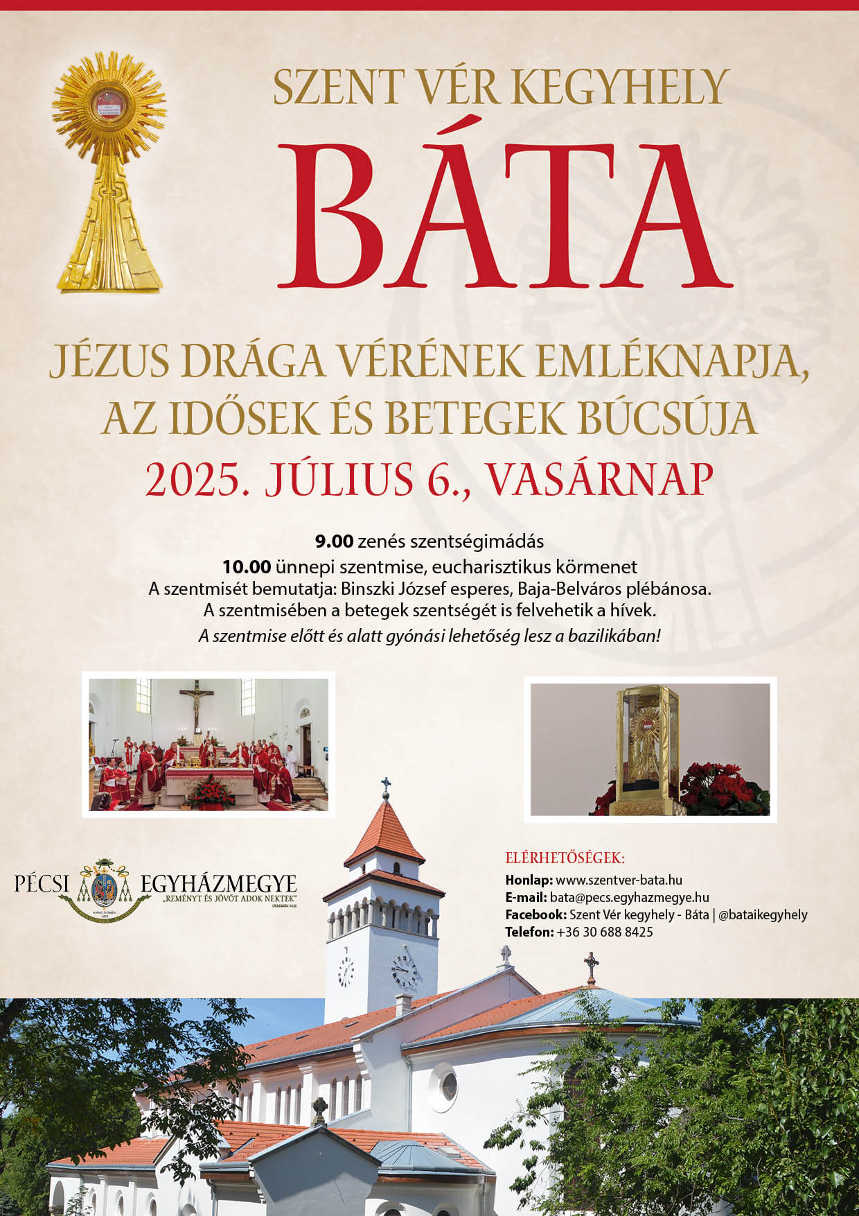 jezus draga verenek emleknapja 2025 07 06